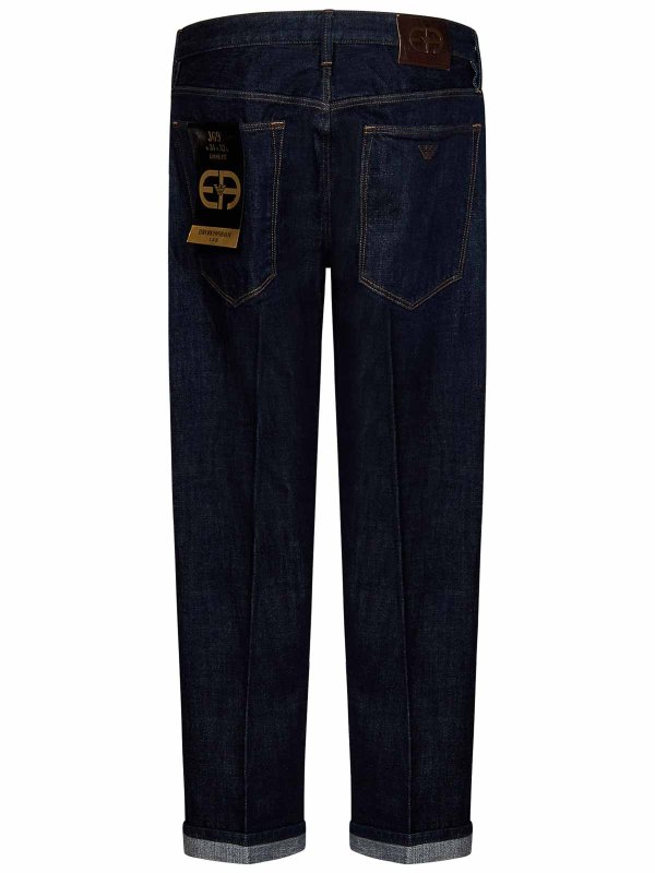 EMPORIO ARMANI: Bootcut online - Bootcut Jeans - Blau