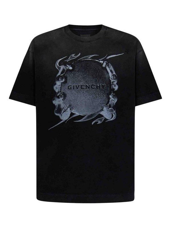 GIVENCHY: Camisetas - Camiseta - Negro