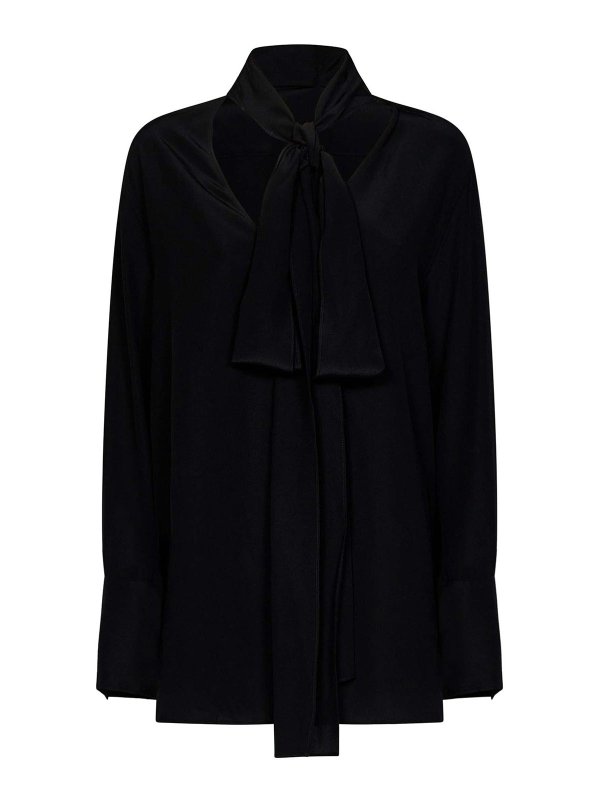 GIVENCHY: Blusen - Bluse - Schwarz