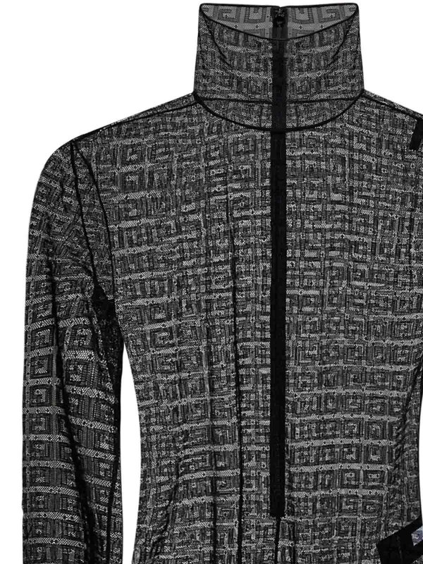 The Best Shops GIVENCHY: Tops & Tank tops - Black Transparent Lace Bodysuit