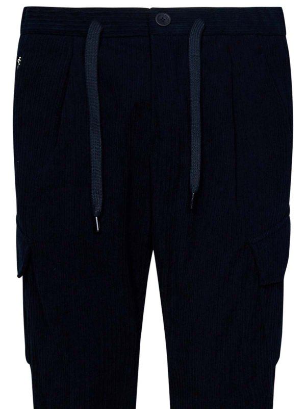 Corduroy Cargo Pants shop online: HERNO