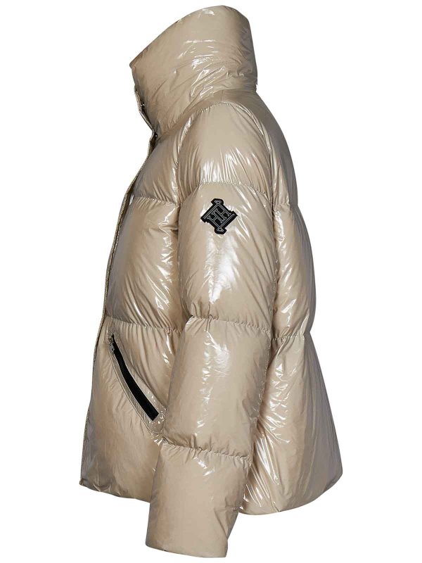 The Best Shops HERNO: casual jackets - Chantilly Lacquer Bomber Jacket