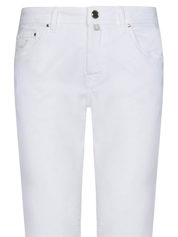 The Best Shops JACOB COHEN: jeans bootcut - Jeans slim fit in denim di cotone