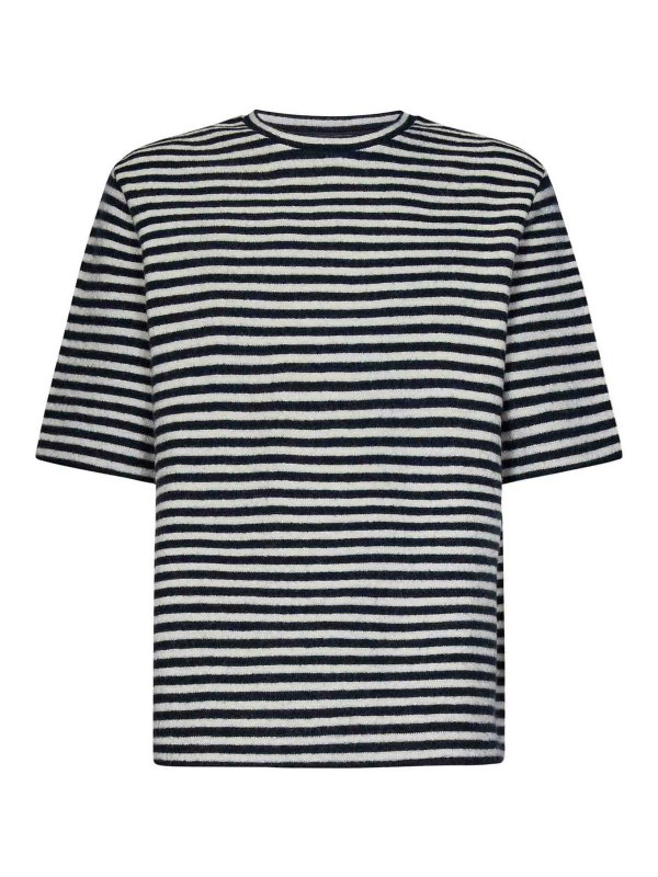 JIL SANDER: Camisetas - Camiseta - Azul