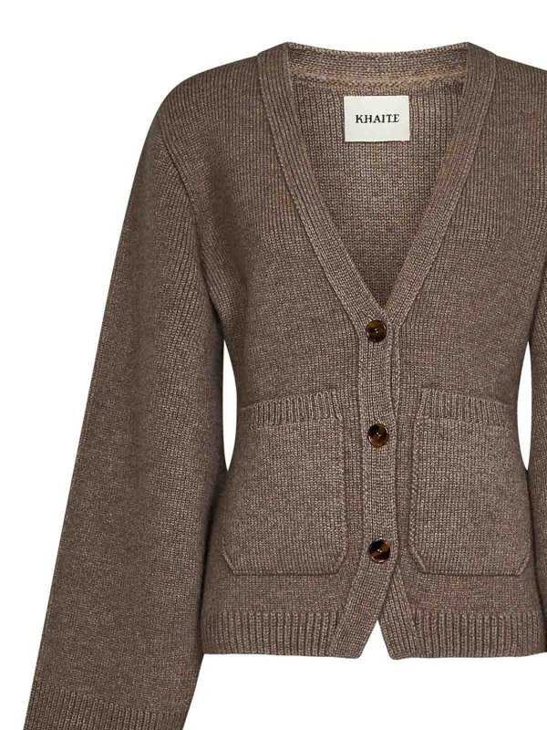The Best Shops KHAITE: cardigan - Cardigan in cashmere