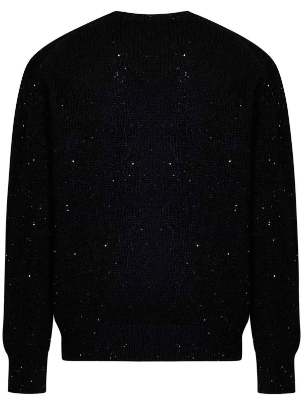 LANEUS: Pull col rond online - Pull Col Rond - Noir