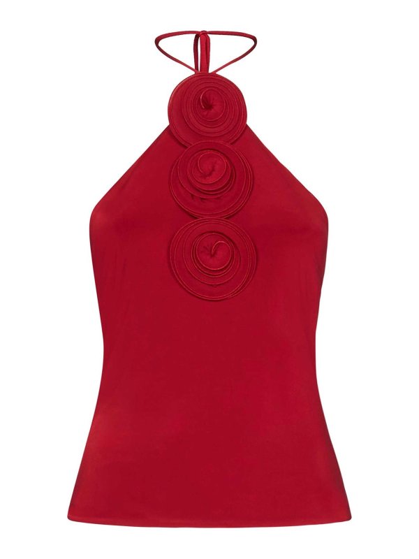 MAGDA BUTRYM: Tops & Débardeurs - Top - Rouge