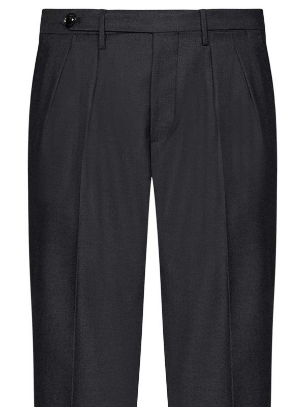 The Best Shops MICHELE CARBONE: Maßgeschneiderte und Formale Hosen - Formale Hose - Grau