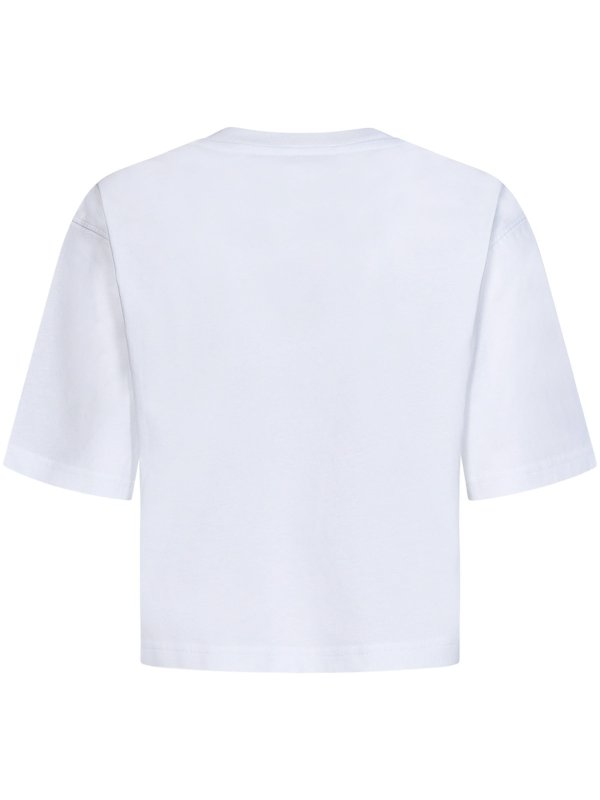 Tシャツ・カットソー MOSCHINO Women Tops 070654411001 White White Teddy Bear t-shirt Moschino - women - MOSCHINO