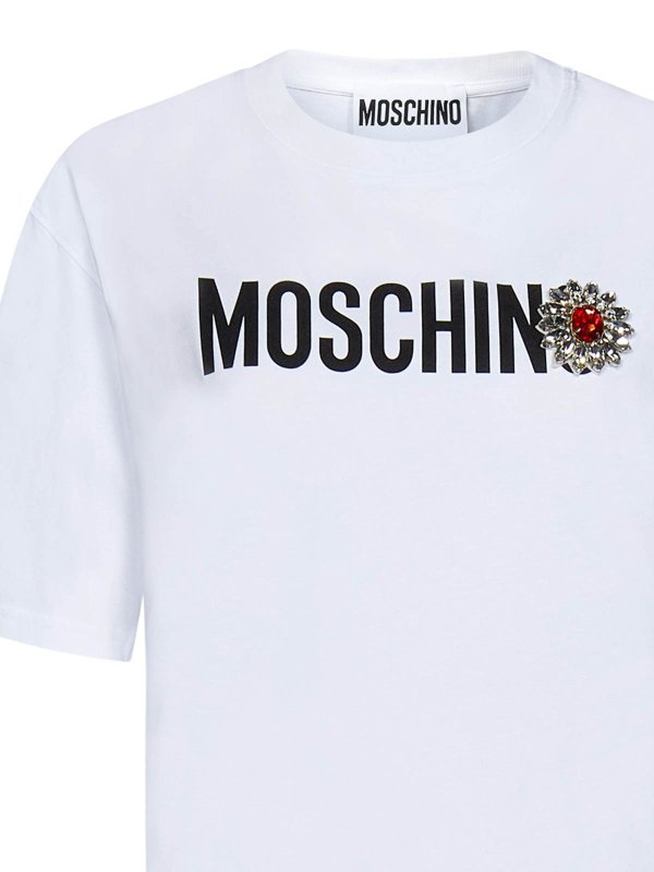 The Best Shops MOSCHINO: Camisetas - Camiseta - Blanco