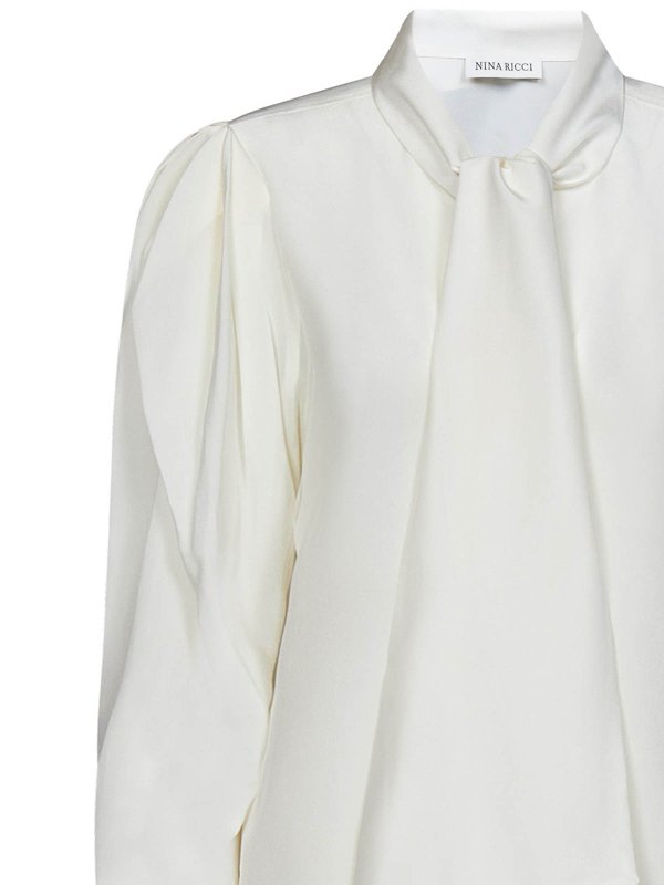 The Best Shops NINA RICCI: ブラウス - ブラウス - 白