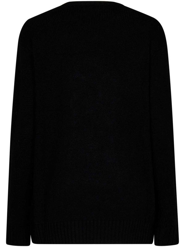 RALPH LAUREN: Pull col rond online - Pull Col Rond - Noir