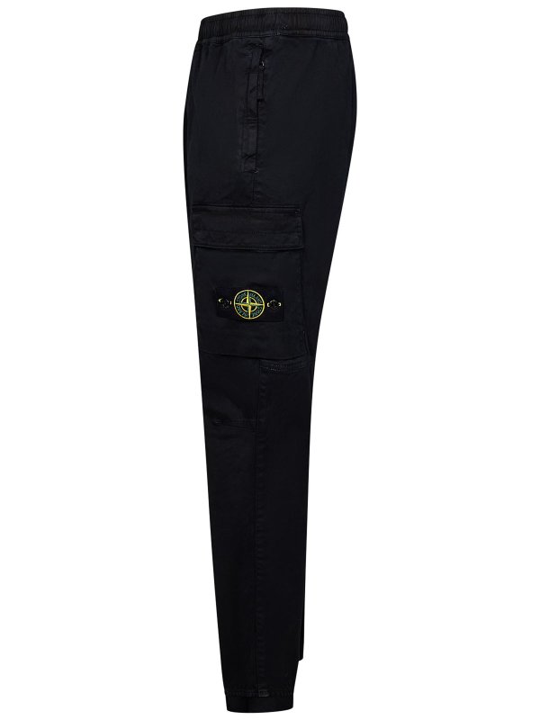 The Best Shops STONE ISLAND: トラウザーショーツ - ショートパンツ - 黒