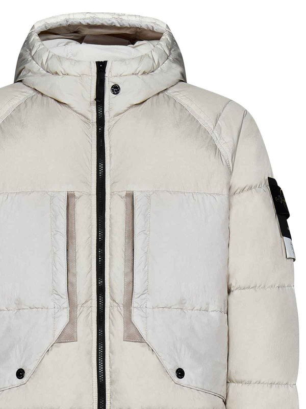 Recycled Down Jacket shop online: STONE ISLAND