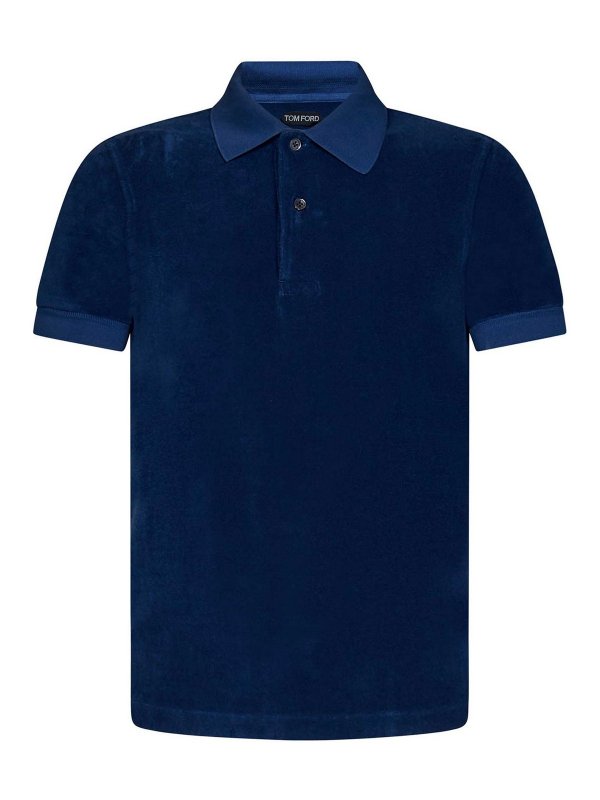 TOM FORD: Polos  - Polo - Bleu