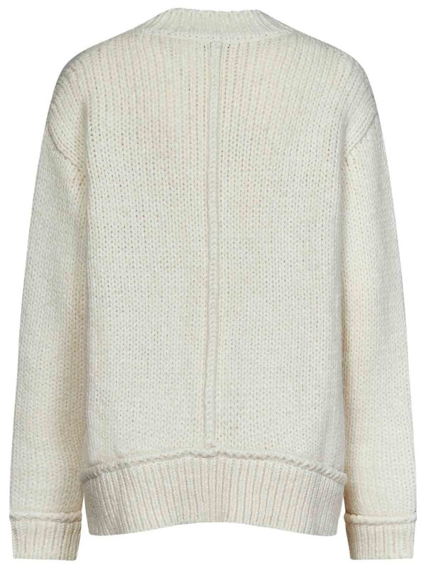 TOM FORD: crew necks online - Loose-Fit Alpaca Blend Pullover with V-Neck
