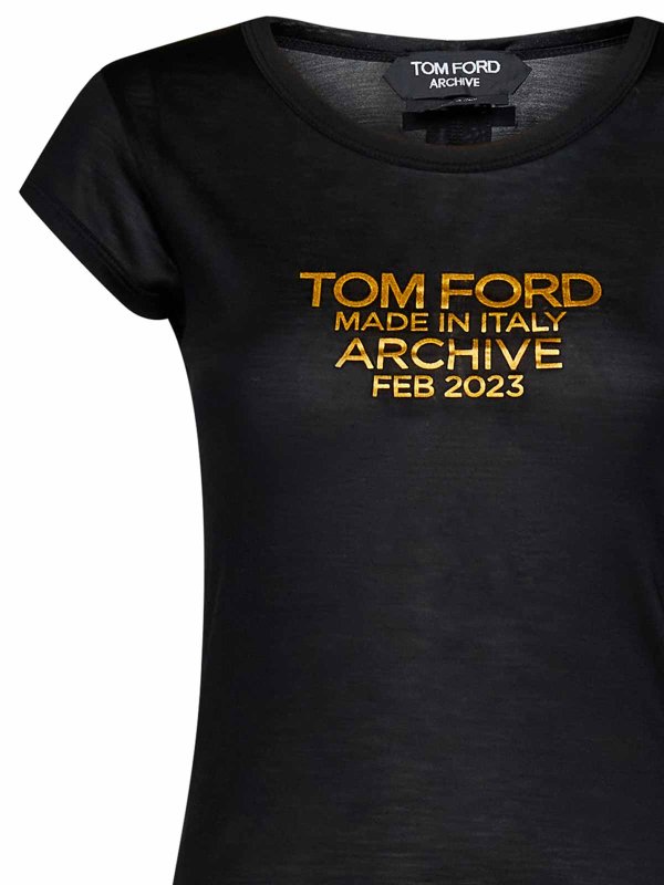 The Best Shops TOM FORD: T-shirts - T-Shirt - Noir