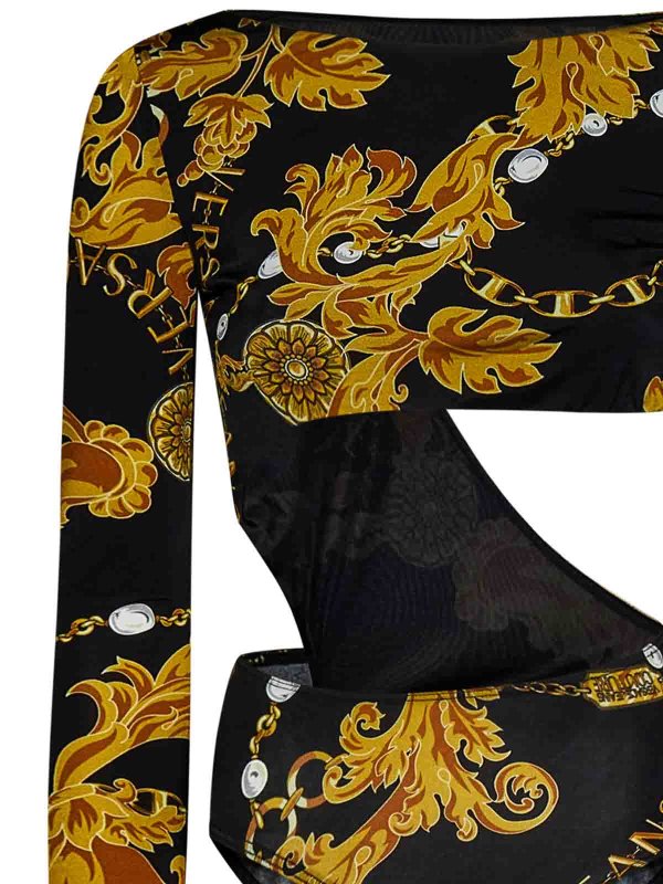 The Best Shops Versace Jeans Couture: トップス＆タンクトップ - トップ/タンクトップ - 黒