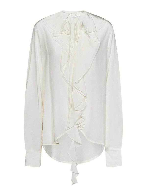 VICTORIA BECKHAM: ブラウス - ブラウス - 白