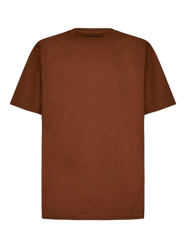 BURBERRY: Tシャツ online - Tシャツ - ブラウン