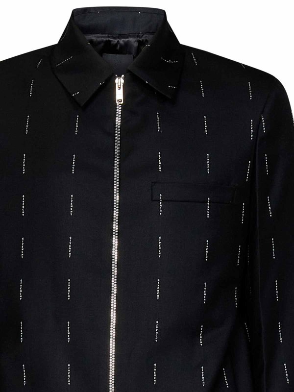 The Best Shops GIVENCHY: shirts - Embroidered Blazer
