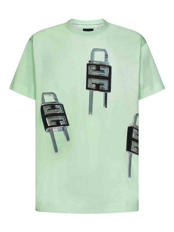 GIVENCHY: t-shirts - Logo Print T-shirt