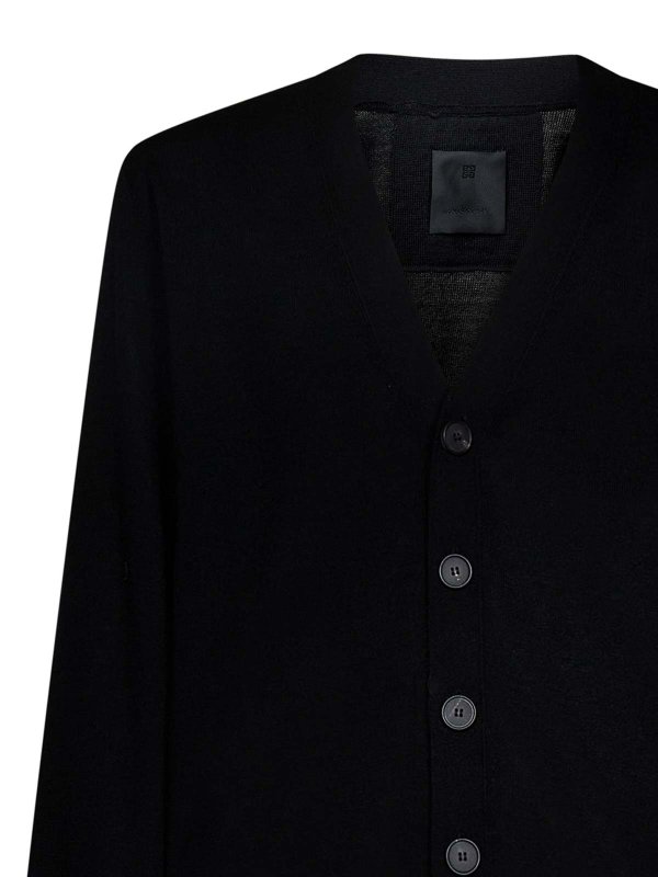 The Best Shops GIVENCHY: Cardigans - Cardigan - Schwarz