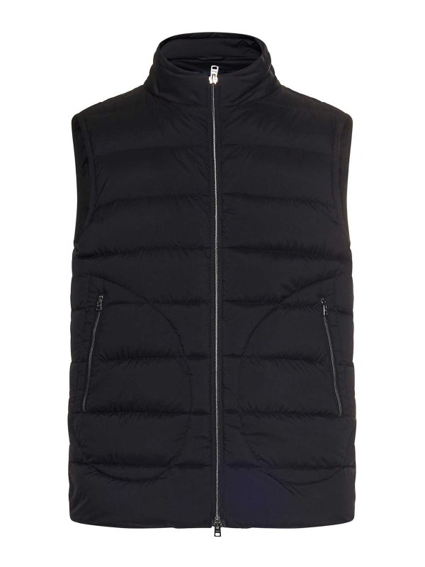 HERNO: Westen - Weste - Schwarz