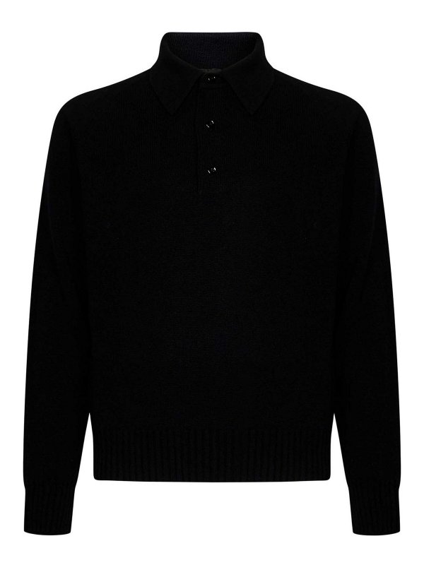 TOM FORD: ポロシャツ - ポロシャツ - 黒