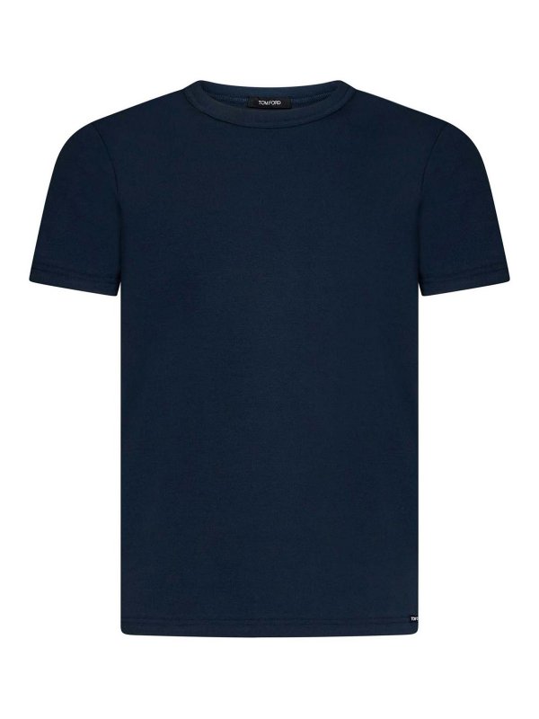 TOM FORD: Camisetas - Camiseta - Azul