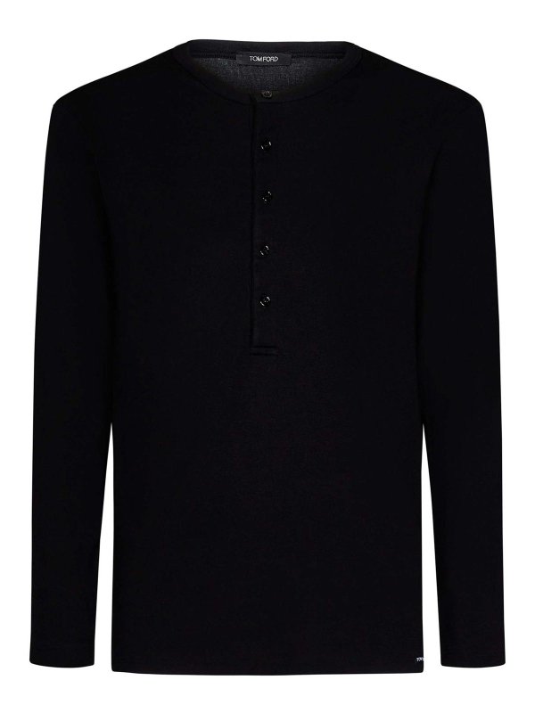 TOM FORD: T-shirts - T-Shirt - Schwarz