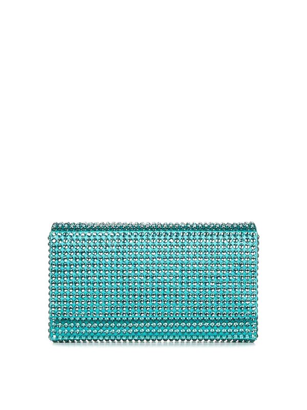 AMINA MUADDI: クラッチバッグ - クラッチバッグ - 緑