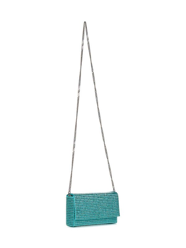 The Best Shops AMINA MUADDI: クラッチバッグ - クラッチバッグ - 緑