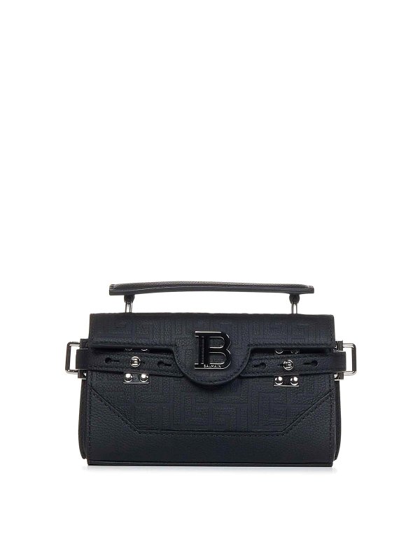 Balmain: Handtaschen - Shopper - Schwarz