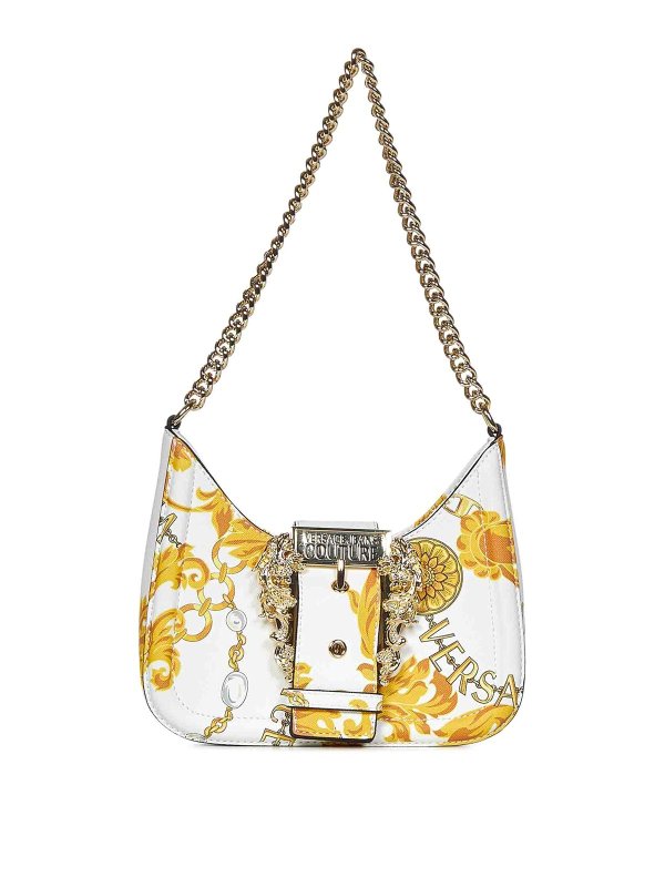 Versace Jeans Couture: クロスボディバッグ - クロスボディバッグ - 白