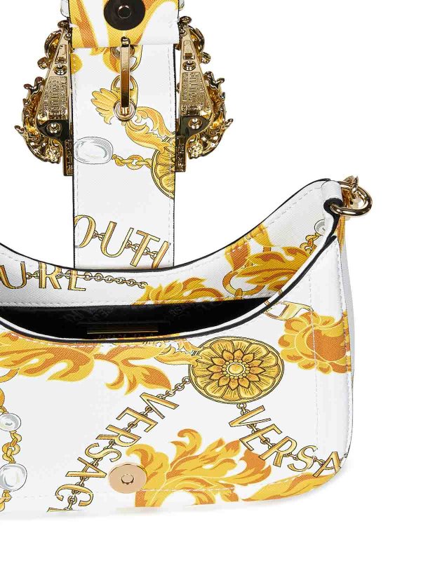 クロスボディバッグ - 白 shop online: Versace Jeans Couture