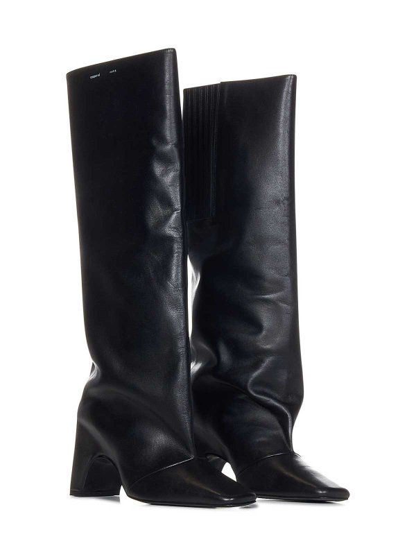COPERNI: boots online - Leather Knee-High Boots