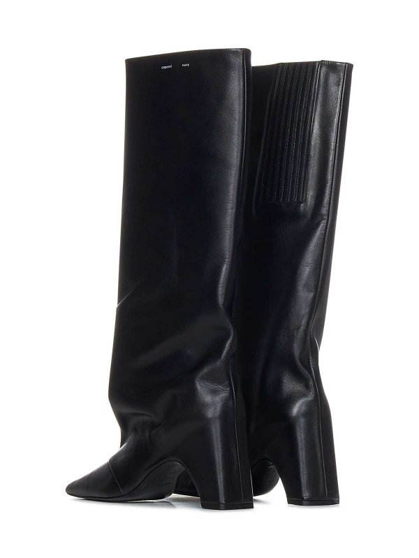 The Best Shops COPERNI: boots - Leather Knee-High Boots
