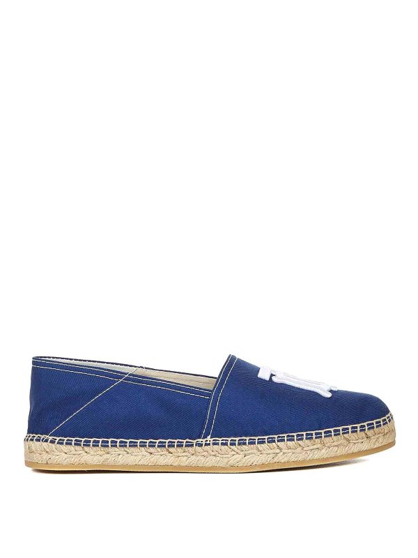 BURBERRY: エスパドリーユ - エスパドリーユ - ブルー