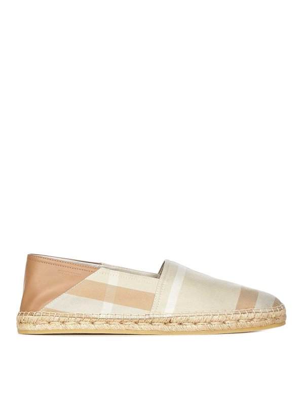 BURBERRY: Espadrillas - Espadrilles - Beige