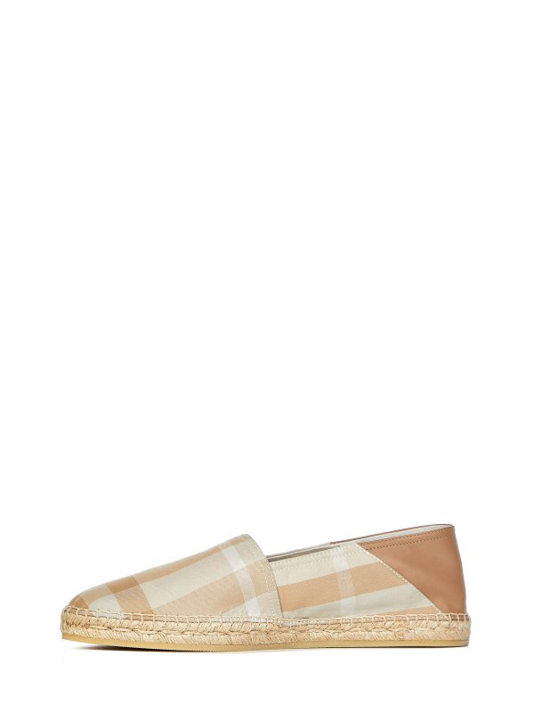 BURBERRY: Espadrillas online - Espadrilles - Beige