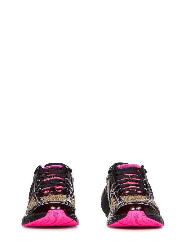 Brown Pink Runner Sneakers shop online: GIVENCHY