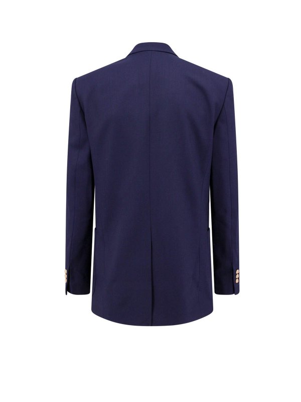 Balmain: Vestes de costume online - Blazer - Bleu