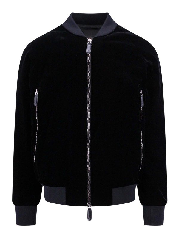 GIORGIO ARMANI: Casualjacken - Casualjacke - Schwarz