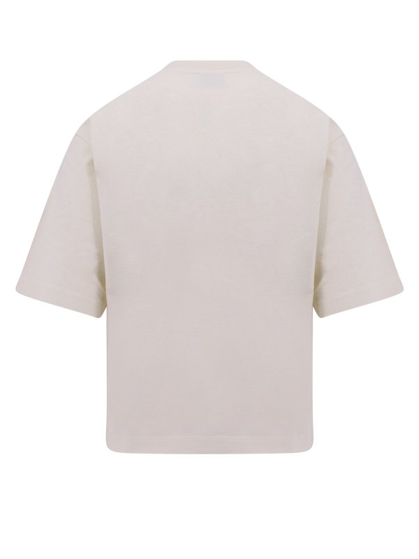 OFF-WHITE: T-shirts online - T-Shirt - Beige