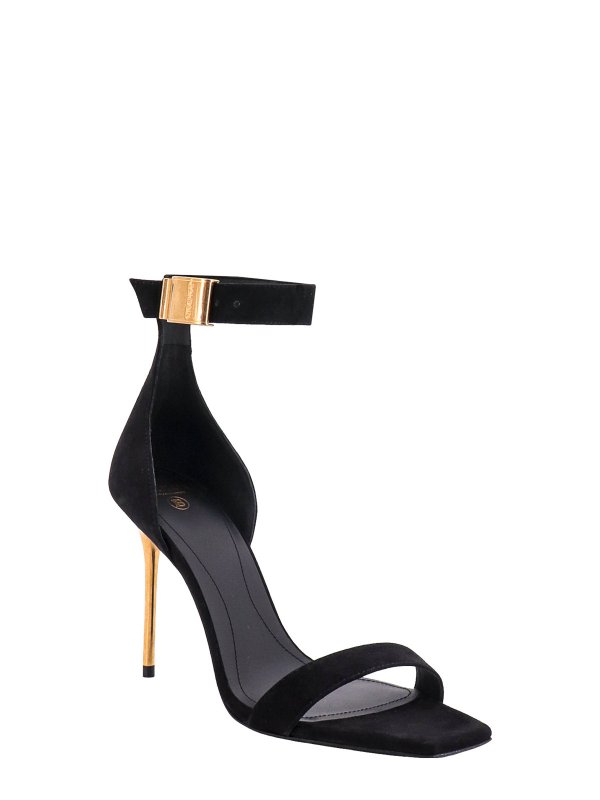 Balmain: Sandalias online - Sandalias - Negro
