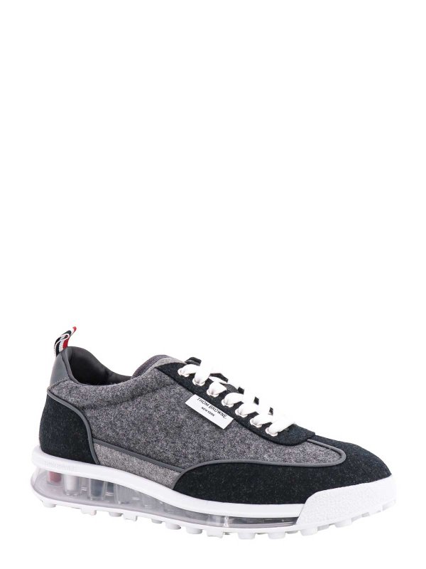 THOM BROWNE: Chaussures de sport online - Baskets - Gris