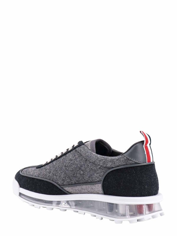 The Best Shops THOM BROWNE: Chaussures de sport - Baskets - Gris