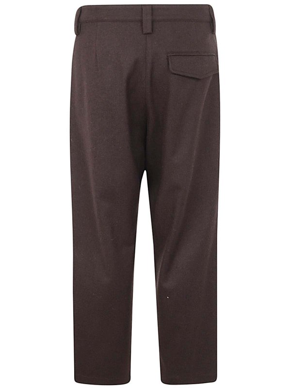 A.P.C.: casual trousers online - Wool blend pants