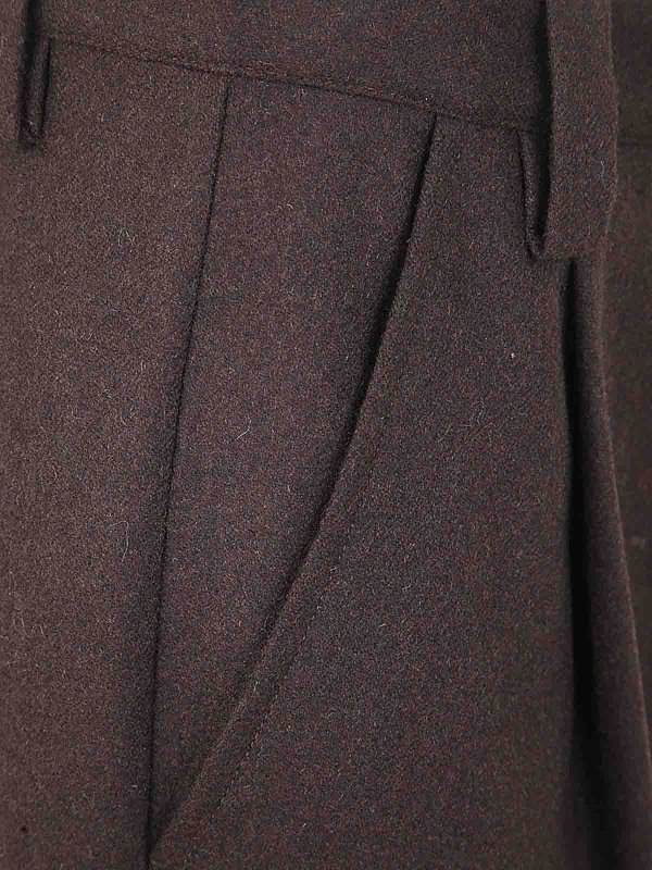 The Best Shops A.P.C.: casual trousers - Wool blend pants